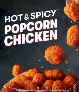 NEWS: KFC Hot & Spicy Popcorn Chicken 3