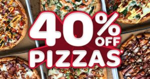 DEAL: Domino's Offers App - 40% off Traditional/Premium Pizzas (4 October) 3