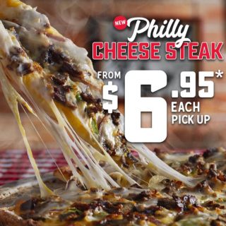 DEAL: Domino's $6.95 Philly Cheesesteak Pizza 1