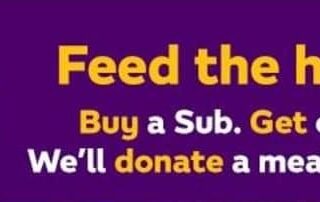 DEAL: Subway - Buy One Get One Free Subs, Salads and Wraps (2 November) 7 DEAL: Subway - Buy One Get One Free Subs, Salads and Wraps (2 November) 7