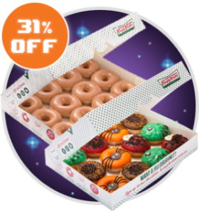DEAL: Krispy Kreme - 31% off Online Orders (until 30 October) 3