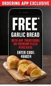DEAL: Domino's Offers App - Free Garlic Bread with Traditional/Premium Pizza (6 October) 12 DEAL: Domino's Offers App - Free Garlic Bread with Traditional/Premium Pizza (6 October) 1