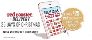 DEAL: Red Rooster - Free Rippa Roll through Delivery (2 December - 25 Days of Christmas) 3