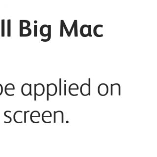 DEAL: McDonald’s - 2 Small Big Mac Meals for $9 on mymacca's app (24 November) 8