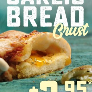 NEWS: Domino's Garlic Bread Crust launches 3 December 1