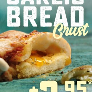 NEWS: Domino's Garlic Bread Crust launches 3 December 9 NEWS: Domino's Garlic Bread Crust launches 3 December 9