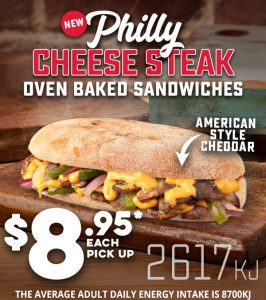 NEWS: Domino's Philly Cheesesteak Oven Baked Sandwich 3