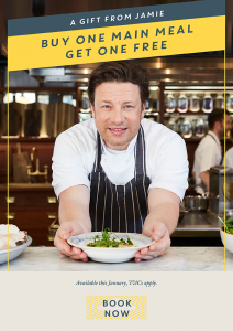 DEAL: Jamie's Italian - Buy One Get One Free Main Meals in January 2019 3