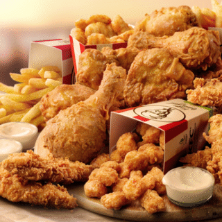 NEWS: KFC Variety Feast with Honey Mustard Shaker Salad 8