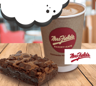 DEAL: Mrs Fields - $2 Coffee & Brownie or $2 for 10 Nibblers through Optus Perks 10