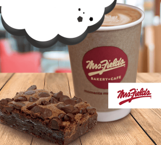 DEAL: Mrs Fields - $2 Coffee & Brownie or $2 for 10 Nibblers through Optus Perks 9