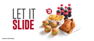 DEAL: Red Rooster $30 Sliders Family Meal 3