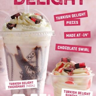 NEWS: Domino's Turkish Delight Thickshake & Turkish Delight Sundae 6