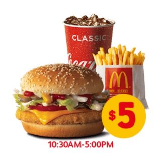 DEAL: McDonald's $5 Chicken McFeast Meal with Small Fries & Coke 5