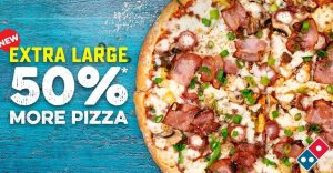 DEAL: Domino's - Any Large Pizza $15 Delivered with no Minimum Spend 13