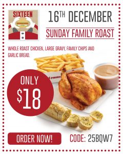 DEAL: Red Rooster - $18 Sunday Family Roast Meal (16 December - 25 Days of Christmas) 3