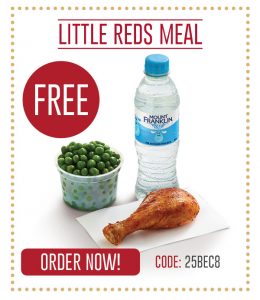 DEAL: Red Rooster - Free Little Reds Meal through Delivery (8 December - 25 Days of Christmas) 3