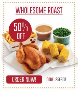 DEAL: Red Rooster - 50% off Wholesome Roast Delivered (9 December - 25 Days of Christmas) 3