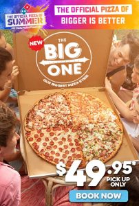 NEWS: Domino's The Big One Pizza 3