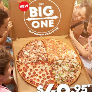 NEWS: Domino's The Big One Pizza 2 NEWS: Domino's The Big One Pizza 2