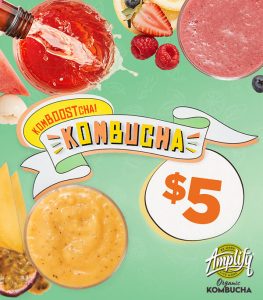 DEAL: Boost Juice - $5 Kombucha Range (23 January) 8