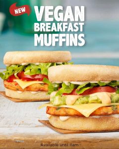 NEWS: Hungry Jack's Vegan Breakfast Muffin 3