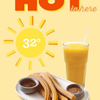 DEAL: San Churro - Free Cold Drink with Churros purchase when it's 32°C 5