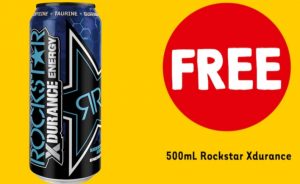 DEAL: 7-Eleven App – Free 500ml Rockstar Xdurance (19 January) 5