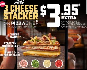NEWS: Domino's 3 Cheese Stacker Crust 3