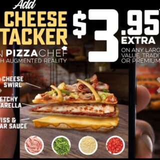NEWS: Domino's 3 Cheese Stacker Crust 7 NEWS: Domino's 3 Cheese Stacker Crust 7