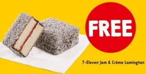 DEAL: 7-Eleven App – Free Jam & Crème Lamington (26 January) 5