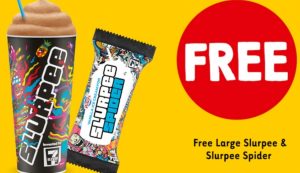 DEAL: 7-Eleven App – Free Slurpee Spider and Large Slurpee (27 January) 5
