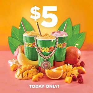 DEAL: Boost Juice - $5 Mango King of Fruits Range (13 March) 8