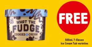 DEAL: 7-Eleven App – Free 500ml 7-Eleven Ice Cream Varieties (1 February) 5
