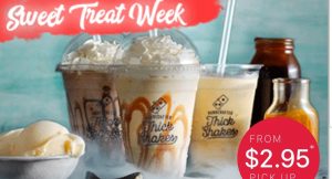 DEAL: Domino's - $2.95 Thickshakes with Offers App (11 February 2019) 3