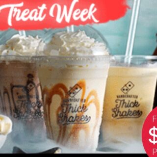 DEAL: Domino's - Free Thickshake Upgrade (17 February 2019) 10