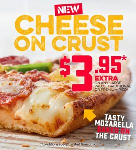 NEWS: Domino's Cheese on Crust 3