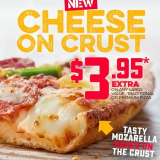 NEWS: Domino's Cheese on Crust 1