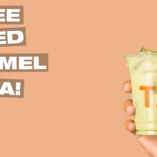 NEWS: T2 Tea - Free Salted Caramel Matcha Milkshake (6 March 2019) 2