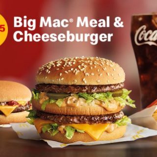 DEAL: McDonald’s - $5.95 Small Big Mac Meal + Cheeseburger 1