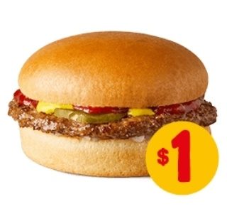 DEAL: McDonald's $1 Hamburgers are back 4