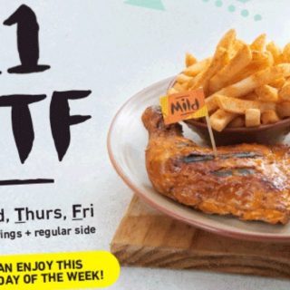 DEAL: Nando's $11 WTF Deal - 1/4 Chicken, 4 BBQ Wings & Regular Side Everyday for Peri-Perks members 6