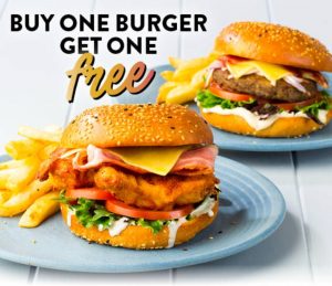 DEAL: The Coffee Club - Buy One Get One Free Burgers (until 29 March 2019) 3