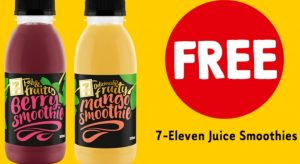 DEAL: 7-Eleven App – Free 300ml Juice Smoothie (29 March) 5