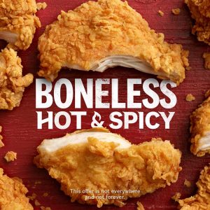 NEWS: KFC Boneless Hot and Spicy 3