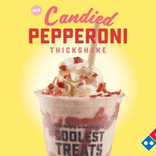 DEAL: Domino's - 1,000 Free Thickshakes Giveaway (1 April) 2