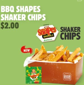 DEAL: Hungry Jack's App - $2 BBQ Shapes Shaker Chips 29 DEAL: Hungry Jack's App - $2 BBQ Shapes Shaker Chips 1