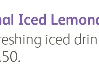 DEAL: McDonald's $1.50 Traditional Iced Lemonade with mymacca's app (until April 29) 1