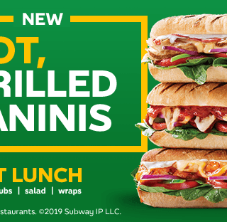 NEWS: Subway Paninis now available nationwide in Australia 4