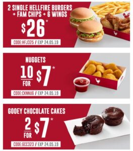 DEAL: Red Rooster Delivery Vouchers valid until 24 May 2019 1